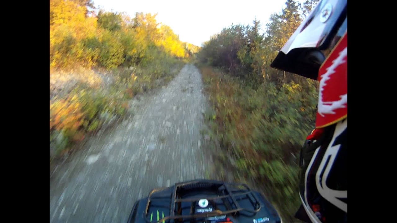 Great View Greenville, ME ATV Riding.MP4 YouTube