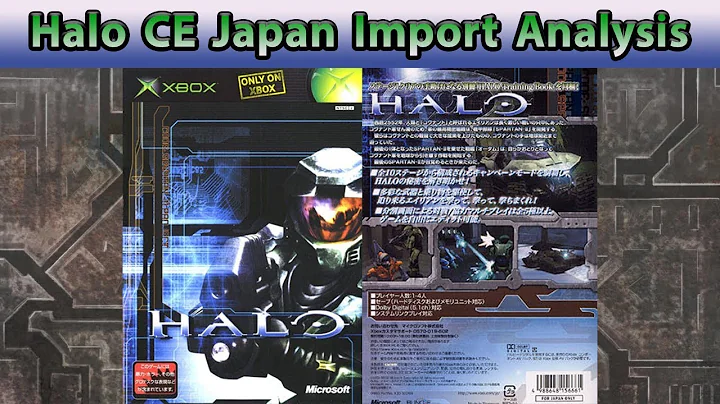 Halo Combat Evolved Japan Import Analysis