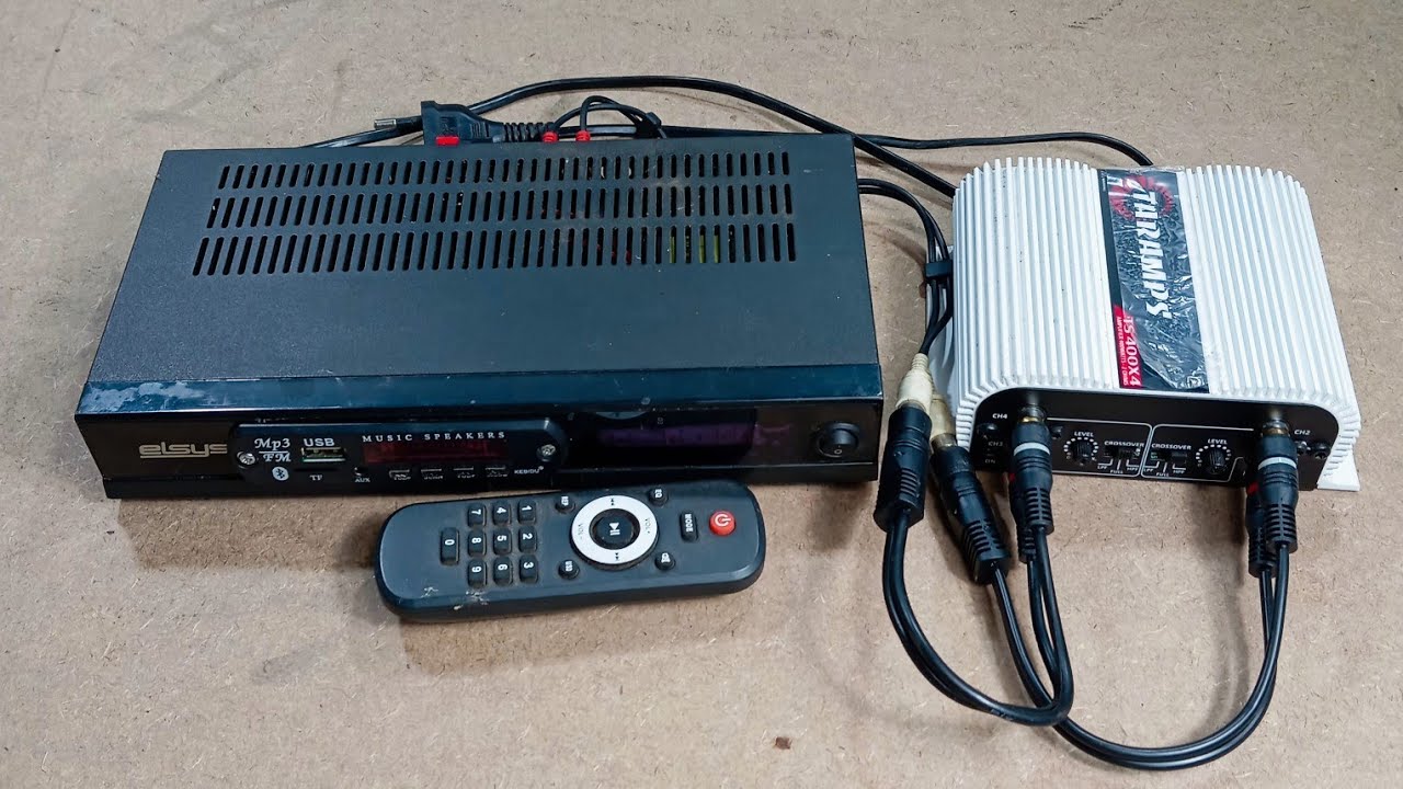 Veja só como ficou o som dessa placa mp3  despois ser ligado em um módulo TS 400