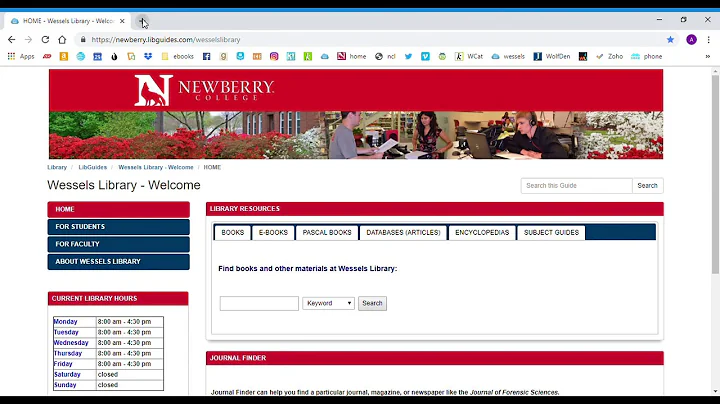 How to Find Wessels Library Online