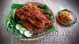 Rahasia bebek goreng tidak bau amis, dan sambalnya maknyuus...