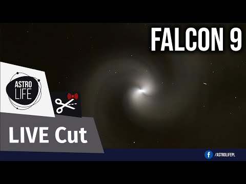 Falcon 9 nad Polską. Deorbitacja. (26 sierpnia 2025 r. - fragment LIVE z Patronami)