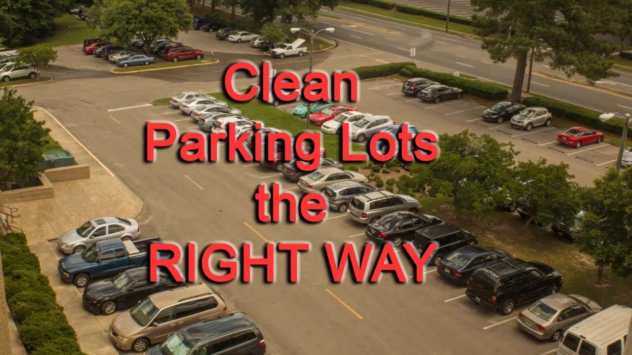 Amazing Parking Lot Cleaning Product PLC2000 for Tow Trucks YouTube