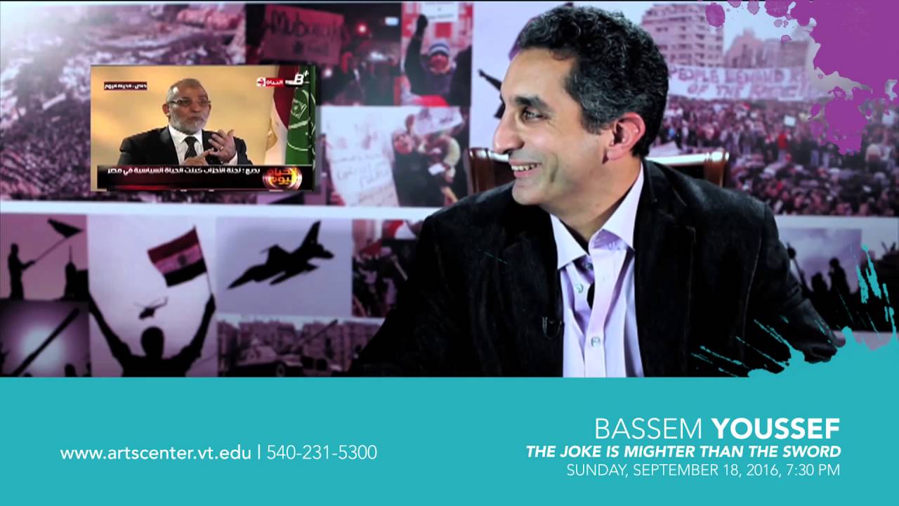blacksburg country club Coming to the Moss Arts Center: Bassem Youssef, "The Joke Is Mightier Than the Sword"