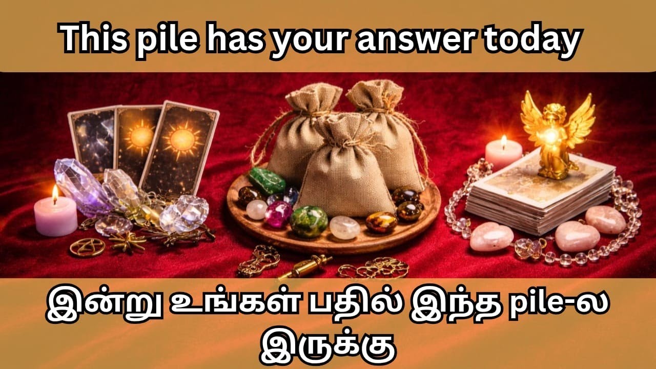 Pick a Pile 🔮 | உடனடி பதில் 💞 உங்கள் வாழ்க்கையின் மறைந்திருக்கும் உண்மை!