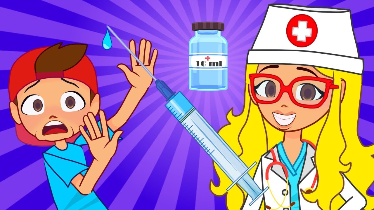 Time For a Shot & Boo Boo Song | Kids Songs in Cartoons - YouTube