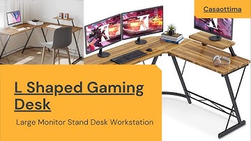Best Shaped Gaming Desk |  Home Office Desk | Round Corner Computer Desk | 2021