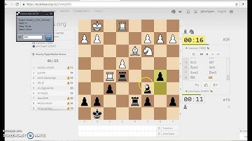Chess bot playing hyperbullet game at Lichess.org