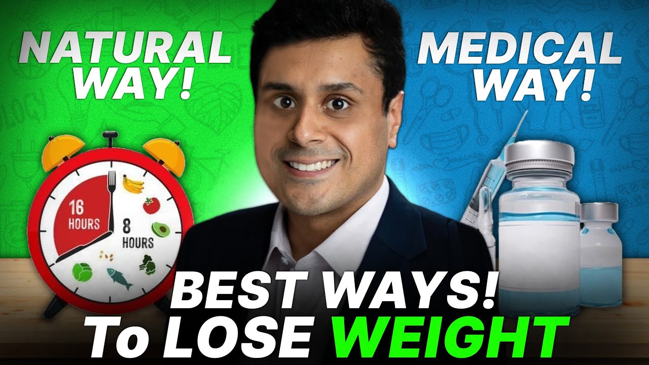 Fasting Diet vs Injections ( Ozempic / Mounjaro) for WEIGHT LOSS : Best way to lose weight