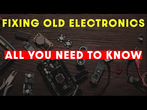 10 + 10 værktøjer og nem elektronisk reparation til begyndere | Retro Repair Guy Afsnit 14