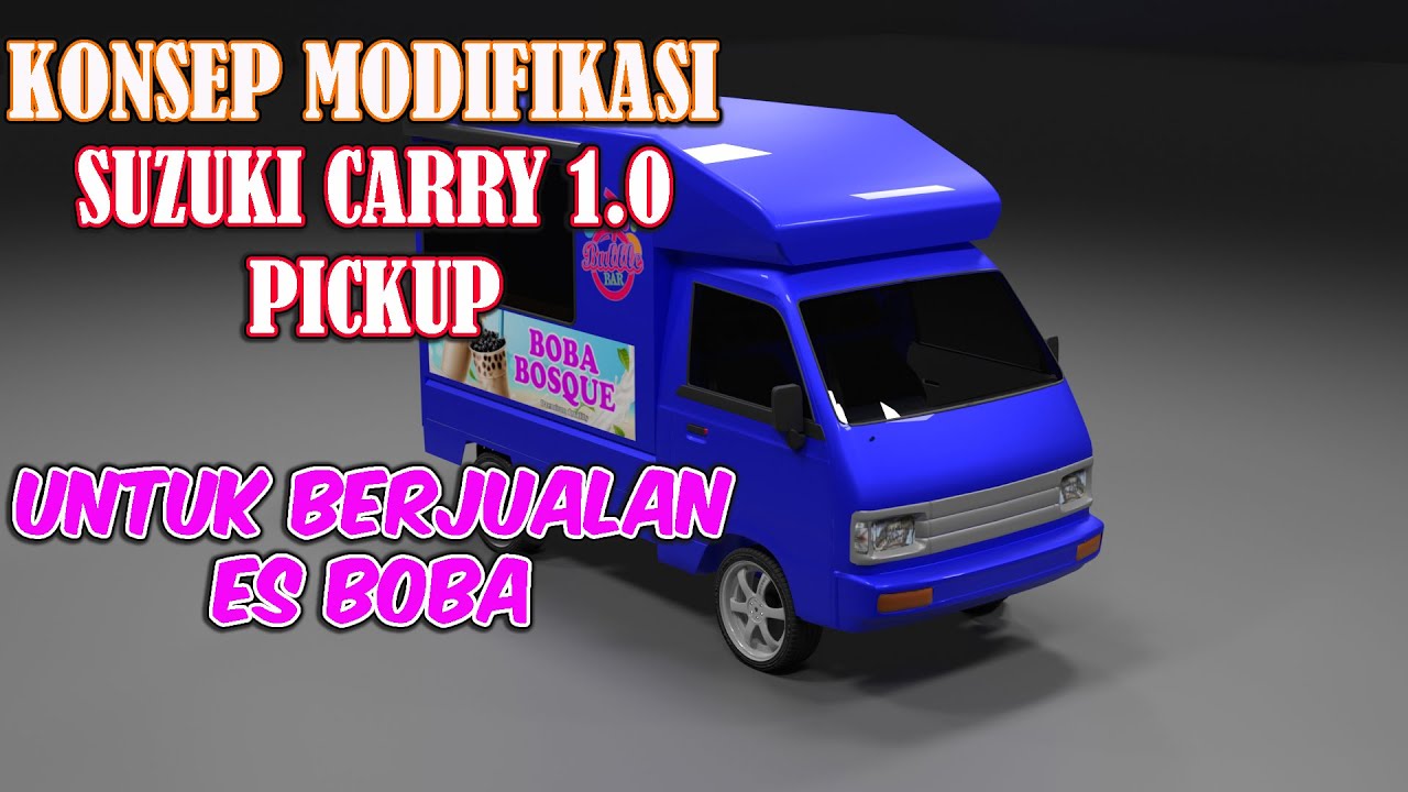 Suzuki Carry Pickup Food Truck | Es Boba