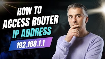 How to access router ip address 192.168.1.1
