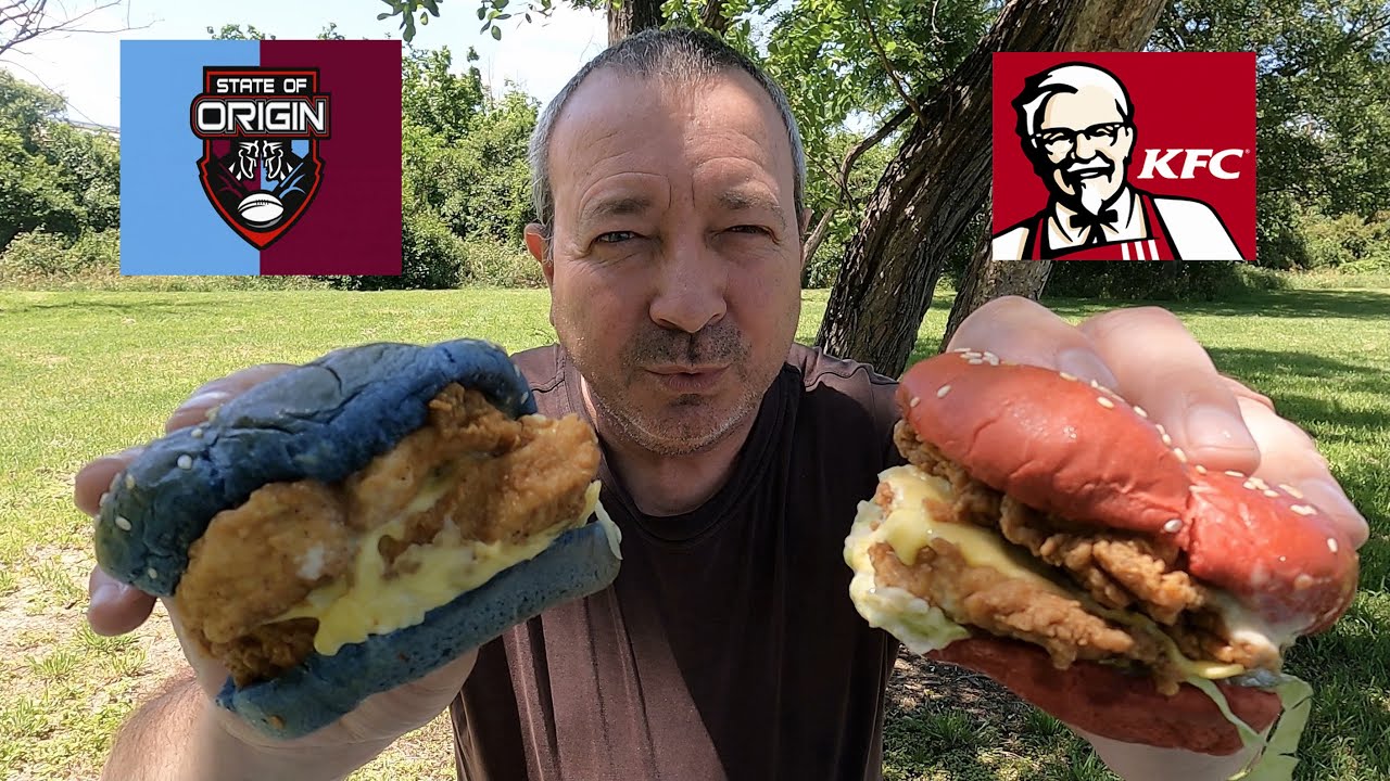 KFC Origin Recipe Burgers YouTube