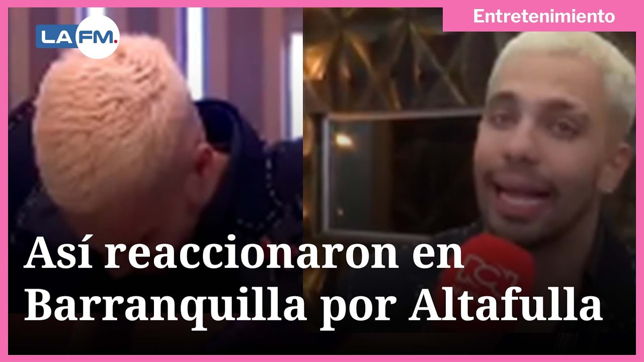 La Casa de los Famosos: tras la victoria de Altafulla, esta fue la celebración en Barranquilla