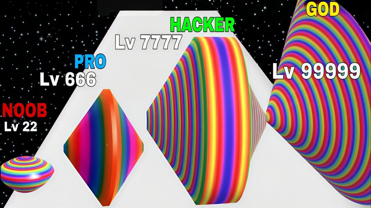 Amazing Gameplay 😍|NOOB VS PRO VS HACKER VS GOD in Circle Up