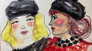 Drawing a Face Tutorial Front & Side View