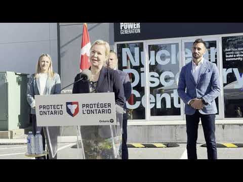 October 10, 2025 Opening of Nuclear Discovery Centre Port Hope