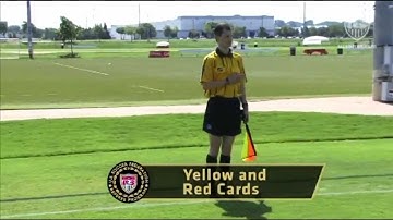 US Soccer Assistant Referee Signals