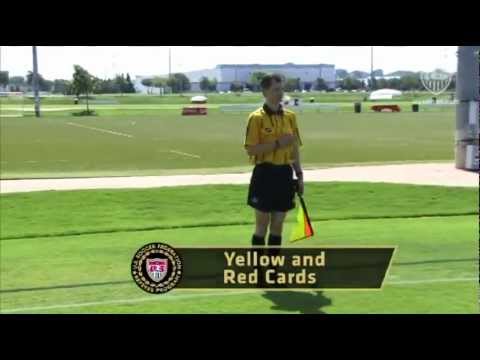 US Soccer Assistant Referee Signals