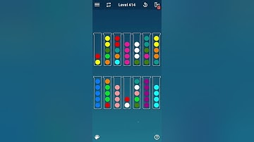 BALL SORT PUZZLE LEVEL 414
