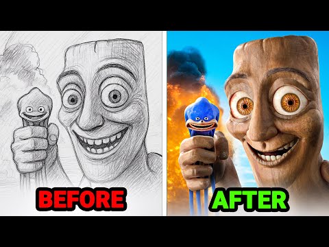 [STORYBOARD vs FINAL] Tung Tung Tung Sahur - Ratatung (official song)