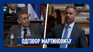 Skupština Srbije | Miroslav Aleksić - Odgovor Aleksandru Martinoviću