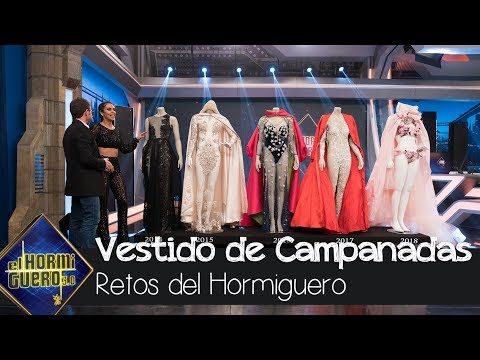 Repasamos con Cristina Pedroche sus impresionantes vestidos de las Campanadas - El Hormiguero 3.0