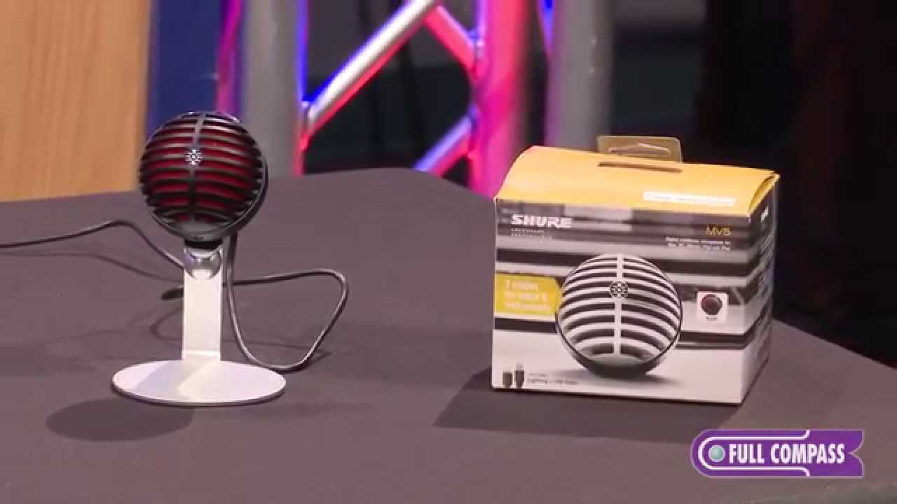 Shure MOTIV MV5 Digital Condenser Microphone Overview | Full