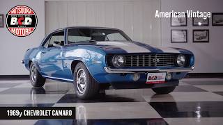 1969年モデル シボレー カマロ SC 331cui-V8