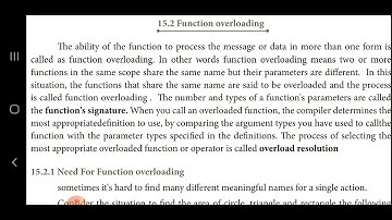 11th standard || computer science  || chapter 15 || polymorphism || part 1