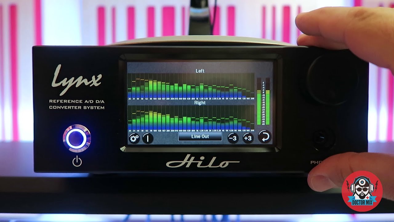 Lynx Hilo Mastering Converter In Action - YouTube