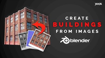 Can You Model a Building from Images? Blender 2.8 Tutorial
