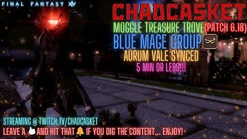 FFXIV: Fast Moogle Tomes!!  Blue Mage (Aurum Vale)