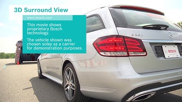 The 3D Surround View multi-camera system from Bosch