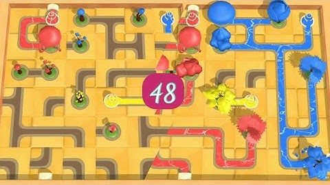 Water Connect Puzzle Game Level - 48 Walkthrough Android Gameplay | Puzzle Games