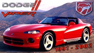 видео: История Dodge Viper | 1991 - 2002 картинка: История Dodge Viper | 1991 - 2002