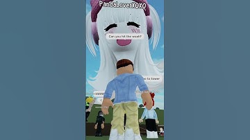 Thumbnail of I asked VR players to hit the woah #roblox #viral