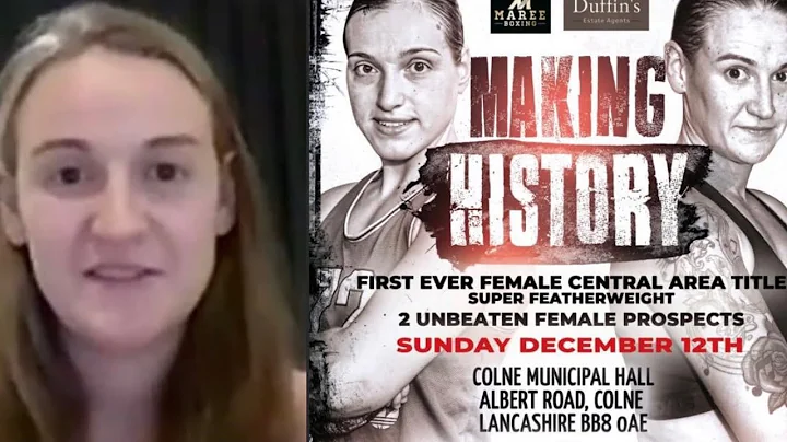 MAKING HISTORY: LINZI BUCZYNSKI ON FIRST EVER FEMALE CENTRAL AREA TITLE FIGHT V JADE TAYLOR