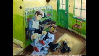 How This Old Artist Painted A Childhood Memory In Minutes.
