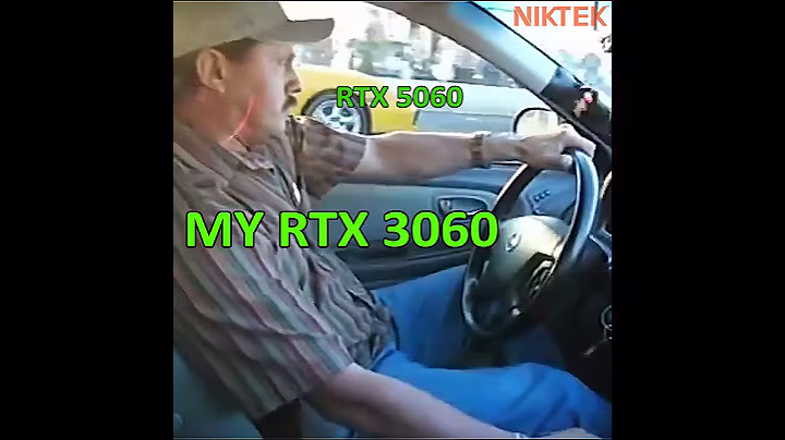 My RTX 3060 VS RTX 5060
