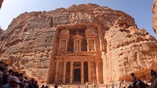 Petra / Jordanien: Hauptweg und Königsgräber (4K-Video, kommentiert)