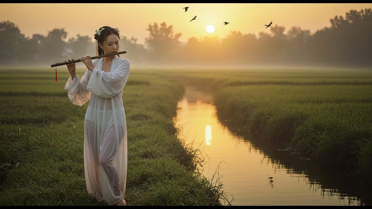 Relaxing Chinese Bamboo Flute Music | Nature Sounds & Meditation - YouTube
