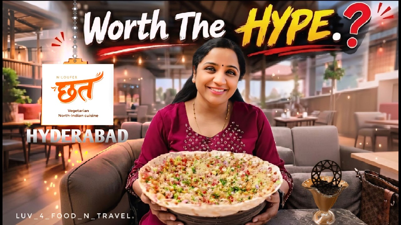 Cafe Niloufer Chath - New Veg Restaurant in Hyderabad Banjara Hills | Is It Worth The HYPE?