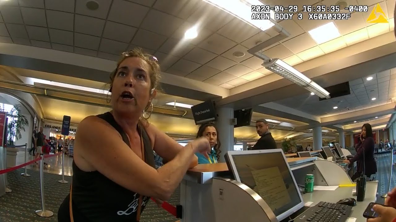 Что произойдет, если попытаться ударить полицейского в аэропорту