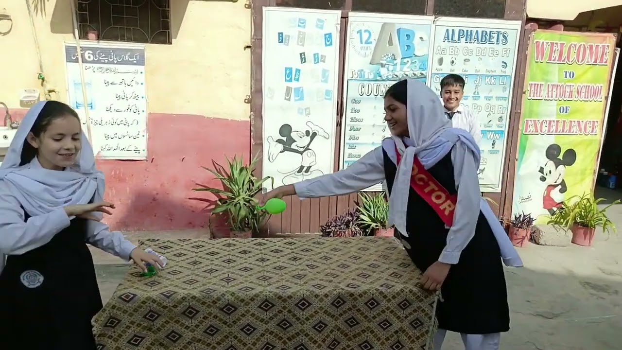 Balloon Air Pressure Challenge | Funny Outdoor Activity for Kids | The Attock School of Excellence
