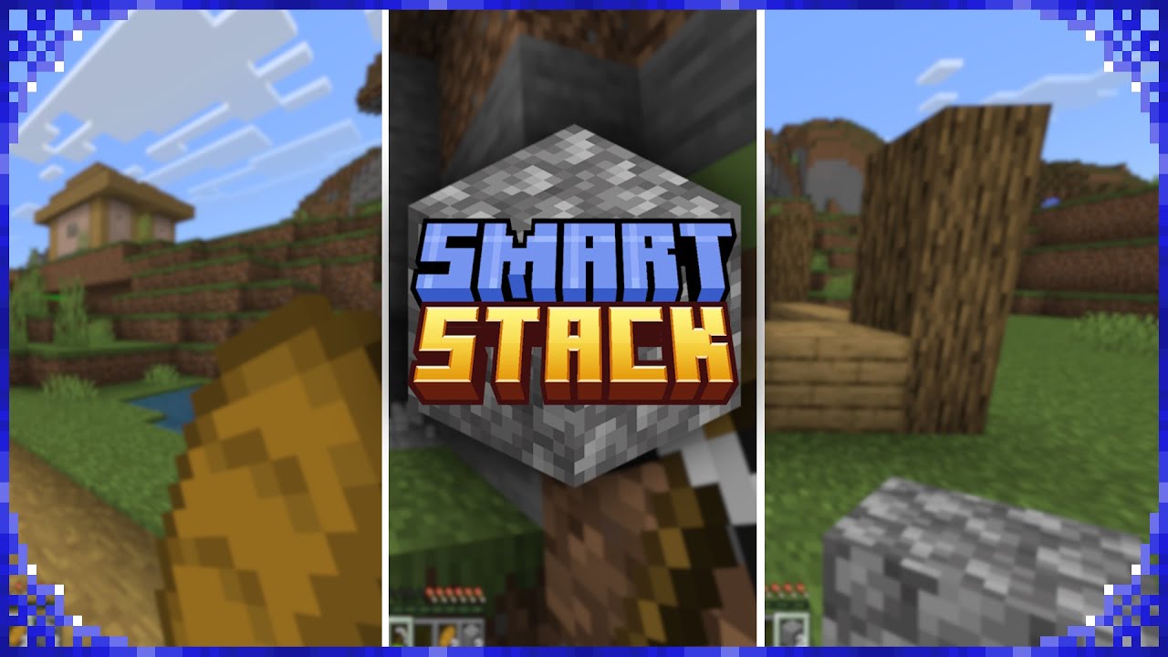 Smart Stack | Showcase | Minecraft Bedrock Addon - YouTube