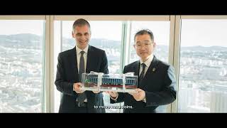 The CMA CGM Group serving Japan