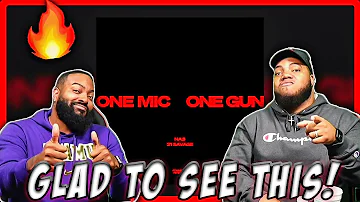 INTHECLUTCH REACTS TO: Nas ft. @21savage - One Mic, One Gun (Official Audio)