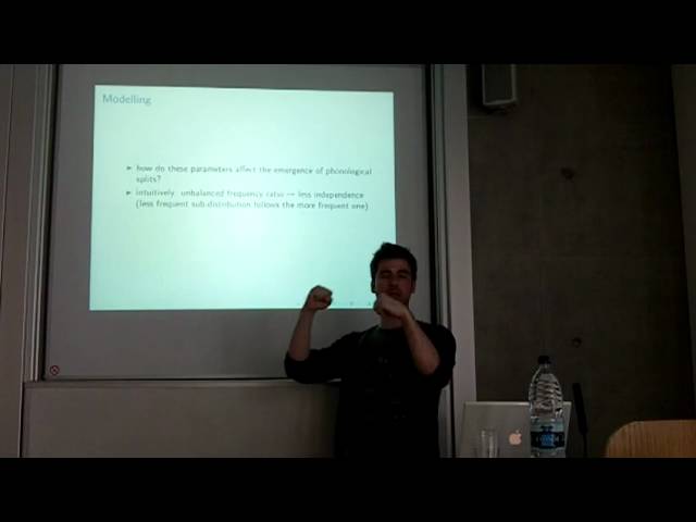 Marton Soskuthy: An experimental investigation of phonetic biases