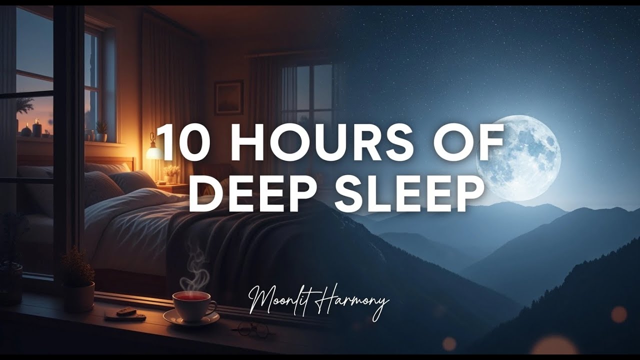 Мирно засыпайте - исцеляя музыку сна для стресса, уменьшения беспокойства и внутреннего спокойствия